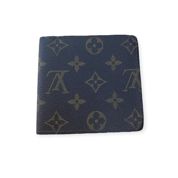 Authentic Louis Vuitton Men's Marco Monogram Bifold Slim Wallet - Picture 5 of 12